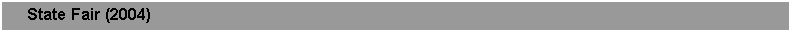 Text Box:      State Fair (2004)
